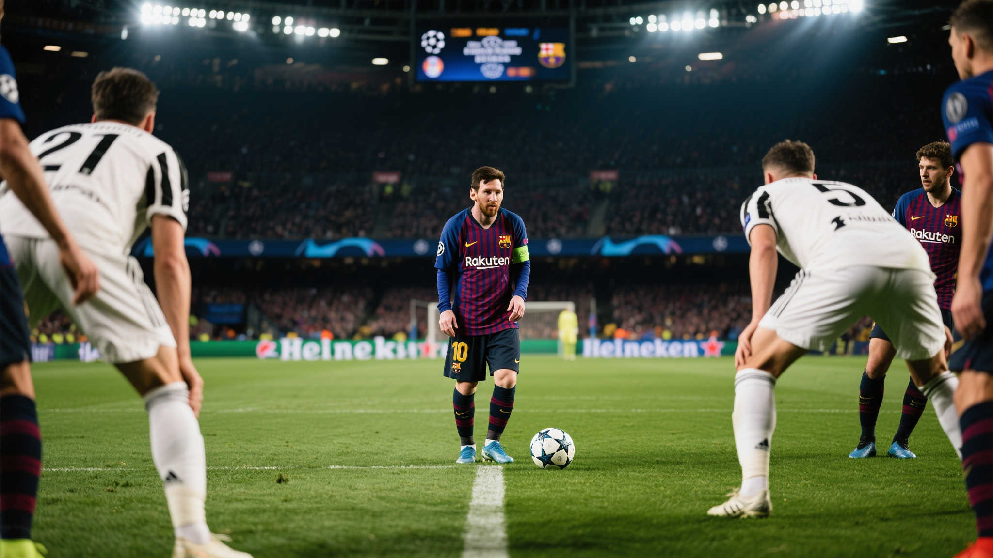 在这场万众期待的欧洲焦点战中，两支球队势均力敌，从